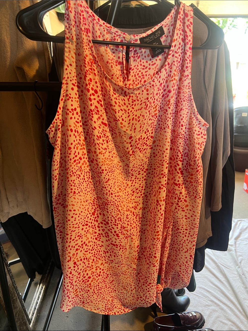 Vintage Rachel Zoe Pink Tank Top